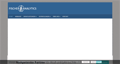Desktop Screenshot of fischer-analytics.com